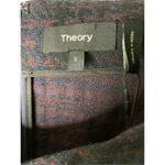 Theory Body Con Houndstooth Jacquard Plaid Sheath Dress Dark Currant small NEW Photo 3