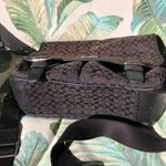 Coach  Black/Brown Signature Purse Messenger Bag 12x9x4" Photo 5