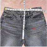 Time & Tru NWT Women's Washed gray High Rise Straight Crop Jean Capri size 10 Photo 4