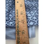 Nicole Miller  1 piece Swimsuit Size Small Blue Crochet Swimdress Festival Photo 10