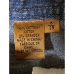 Dana Buchman Jeans Womens Blue Mid Rise Straight Medium Wash Sz 6/28 Photo 3