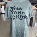 Girl Dangerous Free to Be Kind Distressed Tee Photo 0