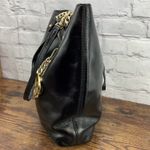 Michael Kors  Black Patent Leather Jet Set Chain Tote Gold Hardware Photo 3
