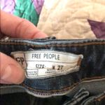 Free People cropped relaxed embroidered jeans Photo 7