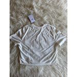 Nike Essential Crop T-Shirt White Size XL FQ6225-133 Photo 8