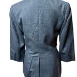 Philippe Adec Paris Women's Dark Gray & Black Vintage Blazer/Coat size 6 Photo 3