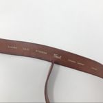 Fossil Vintage Y2K Brown Leather Tooled Floral Cowboy Distressed Belt womens S Photo 3