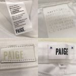 Anthropologie Paige Ultra White Verdugo Ankle Zip Jeans 27 Photo 5