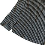 Max Mara Studio Striped Dress Crossover Retro Y2K 3/4 Sleeves Size 8 Women's Photo 6