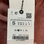 ZARA  NWT 100% Linen Bermuda Shorts Underwear Waist Pale Pink Size S ref 3187/712 Photo 8