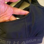 Under Armour Black Sports Bra with Racerback Design Photo 2