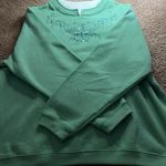 Thrifted Green Sweatshirt Size XL Photo 0