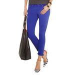 J.Crew Matchstick Stretch Denim Crop Jeans in‎ Royal Blue, Size 26 Blue Photo 1