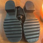 Bernardo  Women's Sasha Chunky Heel Strappy Sandal Black Antique Calf Size 9M Photo 3