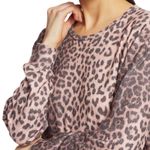 Revolve $122 New! Sundry Animal Print Sweatshirt - Large Photo 3