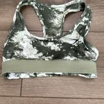 Gymshark Essential Racerback Green Camo Spotts Bra Size XS Photo 3