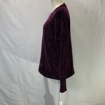 Seven7 Chenille Purple Sweater Size Small Photo 4