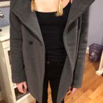 Urban Outfitters Gray Peacoat Photo 0