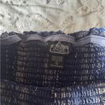 Angie Blue & White S Romper Jumpsuit Photo 2