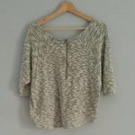 Almost Famous Sweater Lightweight Zip Back Size L Photo 1