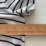 Ralph Lauren NEW  RLX Airflow SS Polo Dress White Navy‎ Stripes Drawstring Med Photo 7