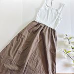 Aritzia NEW  Babaton Dress Revive Dress Fit-And-Flare Cotton Midi Dress Photo 5