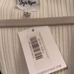 Sky to Moon White sweater top Photo 1