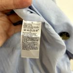 Banana Republic Linen Ruched Sleeve Blazer Womens Size 12 Blue Meditation NWT Photo 5