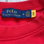 Polo Ralph Lauren Seasonal Long Sleeve Sweatshirt in Nevis/African Red, Sz M Red Size M Photo 12