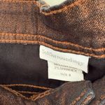 Soft Surroundings Women’s 8 Metallic Brown Pants Ankle Photo 1