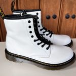 Dr. Martens NEW! Doc Dr. Marten’s White 1460 Combat Boots Size 5L Photo 0