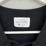 Southcott Woman’s Black Mini Dress Size 0 Small Lace Up V Photo 1