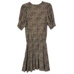 Zadig & Voltaire ZADIG & VOLTAIRE Womens SMALL Russel Print Leo Dress Leopard Cheetah Mini Dress Photo 10