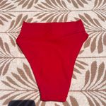 American Eagle NWT ARIE HIGH WAISTED RED BOTTOMS Photo 1