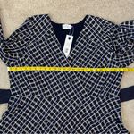 Tanya Taylor  Nicola Belted Check Print Dress Blue 20 Photo 7