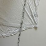Michael Lauren  White Jan Scoop Neck Tee Size Small NWOT Photo 4