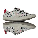VEJA  Womens Esplar Leather 3 Lock Sneakers Terrazzo Paint Splatter Size US 8 Photo 2