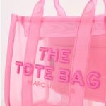 Marc Jacobs 💕💕💕  Mesh The Tote Bag Large Candy Pink 💕 💕💕 No Long Strap Photo 4