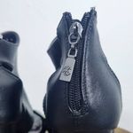 Christian LaCroix  Black Block Heel Bootie Perforated Accent Size 8 Women's Heels Photo 6