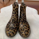 J.Crew  Leopard Print Chelsea Rain Bootie Photo 6