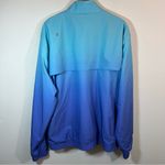 FIGS Blue Purple Ombre Scrub Jacket XL Photo 8