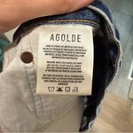 AGOLDE  Parker Vintage Cutoff Denim Shorts in Clutch Blue Size 24 Photo 5