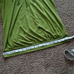 Outback Red OUT BACK RED green ruffle neck scrunch bottom top size medium Photo 10