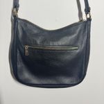 Coach Ellie File Purse C1648 Cross Body Black Pebble Leather Adjustable Strap Photo 2