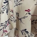 Ivanka Trump  Cream Floral Blouse Photo 3