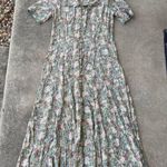 carole little  Vintage Floral Maxi Dress Photo 1