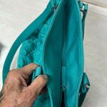 Vera Bradley  Blue Quilted Tote Bag with Diamond Stitching Photo 12