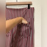 CAbi Red and White Patterned Pants Photo 12