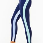 Addison Bay NWT  Luxe Sport High-Rise League Legging Multi Navy XS MSRP $108 Photo 1