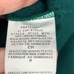 Champion  Women's Script Logo Powerblend Crewneck Sweatshirt Green Size Small Photo 7